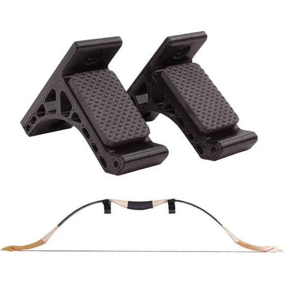 AME Archery Bow Wall Mount Storage Bow Rack Wall Hanger Display Universal Bow Holder Stand for Recurve Compound Bow Longbow