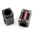 thumbnail image 4 of Protection de Cadre de Moteur de Moto 22/25/28mm 2x Protection de Pare-Chocs Décor Blocage de Crash Pads Rouges, 4 of 10