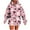 2-Pink, variant on Makaor Cute Womens Hoodies Pullover Halloween Tunic Sweatshirt with Pockets Fleece Long Sleeve Tops Oversized Clothes