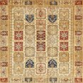 thumbnail image 1 of Ahgly Company Indoor Square Abstract Red Abstract Area Rugs, 3' Square, 1 of 6