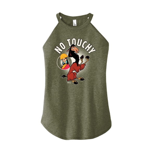 The Emperor's New Groove - No Touchy - Juniors High Neck Graphic Tank