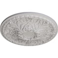 thumbnail image 3 of 32 3/8"OD x 3 1/2"P Tristan Ceiling Medallion (Fits Canopies up to 6 1/4"), Hand-Painted Ultra Pure White, 3 of 6