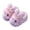 Purple, variant on Bunny Slippers Fleece Lined Slippers Winter Slippers with Non-Slip Sole for Indoor and Outdoor Wear Cozy House Shoes with Ear Design for Youth and Junior