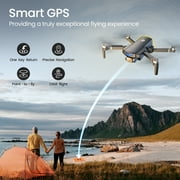 Holy Stone HS360S GPS Drone with 4K UHD Camera for Adults, Foldable Quadcopter with 10000 feet Control Range, Brushless Motor, 5G Transmission, Black