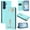 Green, variant on Leather For Samsung Galaxy S26 5G Case 【RFID Blocking】Ballet Girl Flip Wallet Leather Case With Card Holder Magnetic Closure Phone Cases Cover,Green,For Galaxy S26 5G