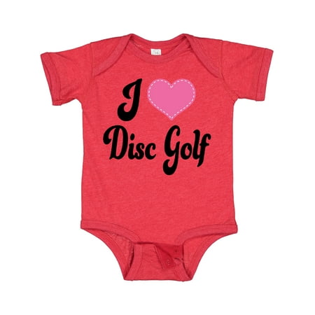 

Inktastic I Love Disc Golf Gift Baby Boy or Baby Girl Bodysuit