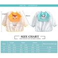 thumbnail image 1 of Baberos de manga larga para bebés con bolsillo frontal grande Delantal para niños Niñas Delantal de pintura para niños Bata impermeable unisex para 2 piezas (6-18 meses) T-Boldness, 1 of 2