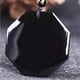 thumbnail image 3 of Collar De Obsidiana Natural Vintage Amuleto Yin Yang Colgante Collar Feng Shui Amuleto Collar Moyic AP005768-00, 3 of 6