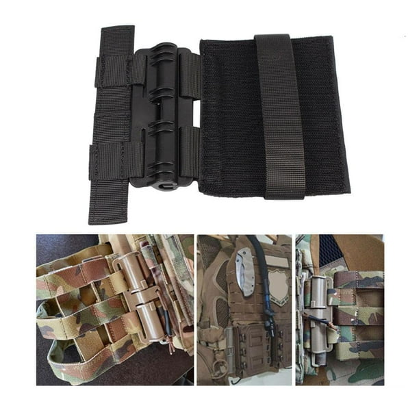 Conjunto de hebilla de liberación rápida Adaptador de faja de tubo Sistema Extracción de Clip de correa de para Jpc , NEGRO DYNWAVEMX Hebilla de liberación rápida