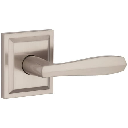 Baldwin Torrey Low Profile Rose Hall/Closet Lever in SN