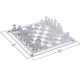 thumbnail image 2 of Juego de ajedrez Gamie Premium Glass de 30 cm con 32 piezas, 2 of 8