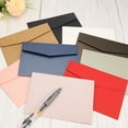 thumbnail image 5 of Uxcell Colorful Envelopes Flat Cards for Invitations Weddings, Yellow 25 Pack, 5 of 5