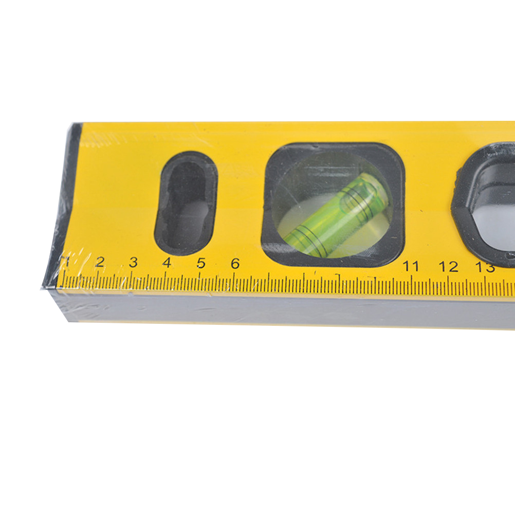 NUOLUX 24-Inch Classic Magnetic Box Level Level Plumb/Level/45-Degree Measuring Resistant Spirit Level with Imperial and Metric Scales (Yellow) - image 3 of 3