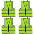 thumbnail image 1 of Chaleco Reflectante Seguridad Reflectantes para Trabajadores Conductores (modelo Con Cremallera), 1 of 8