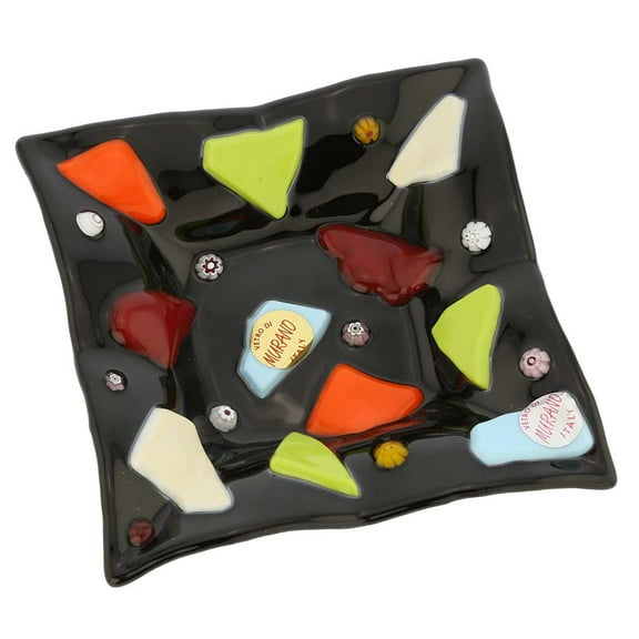 GlassOfVenice Murano Glass Modernista Accent Plate