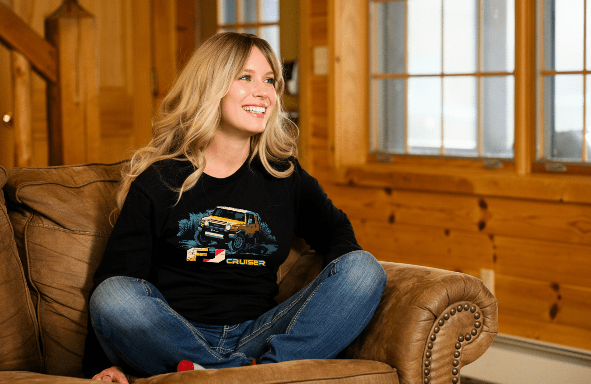 Toyota FJ Cruiser Long Sleeve Tshirt Ultimate Off Road Gear