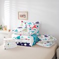 thumbnail image 6 of Castle Fairy Teens Xmas Tree Twin Bedding Sets 7-Piece,Merry Christmas Bedding Comforter Set Microfiber,Polka Dots Breathable Sheet Sets,Super Cozy Room Decor,Reversible, 6 of 8