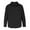 Black, variant on RKSTN Mens Long Sleeve T Shirts Cotton and Linen Solid Color Lapel Sweatshirt Cardigan Turndown Collar Tops Casual Stylish for Fall