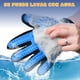 thumbnail image 2 of Guantes Removedores de Pelo para Mascotas (Par), Guantes con Cepillos para Bañar, Masajear Mascotas con Correas Ajustables, Perfecto para Quitar Pelos Largos de Perros y Gatos, 2 of 5
