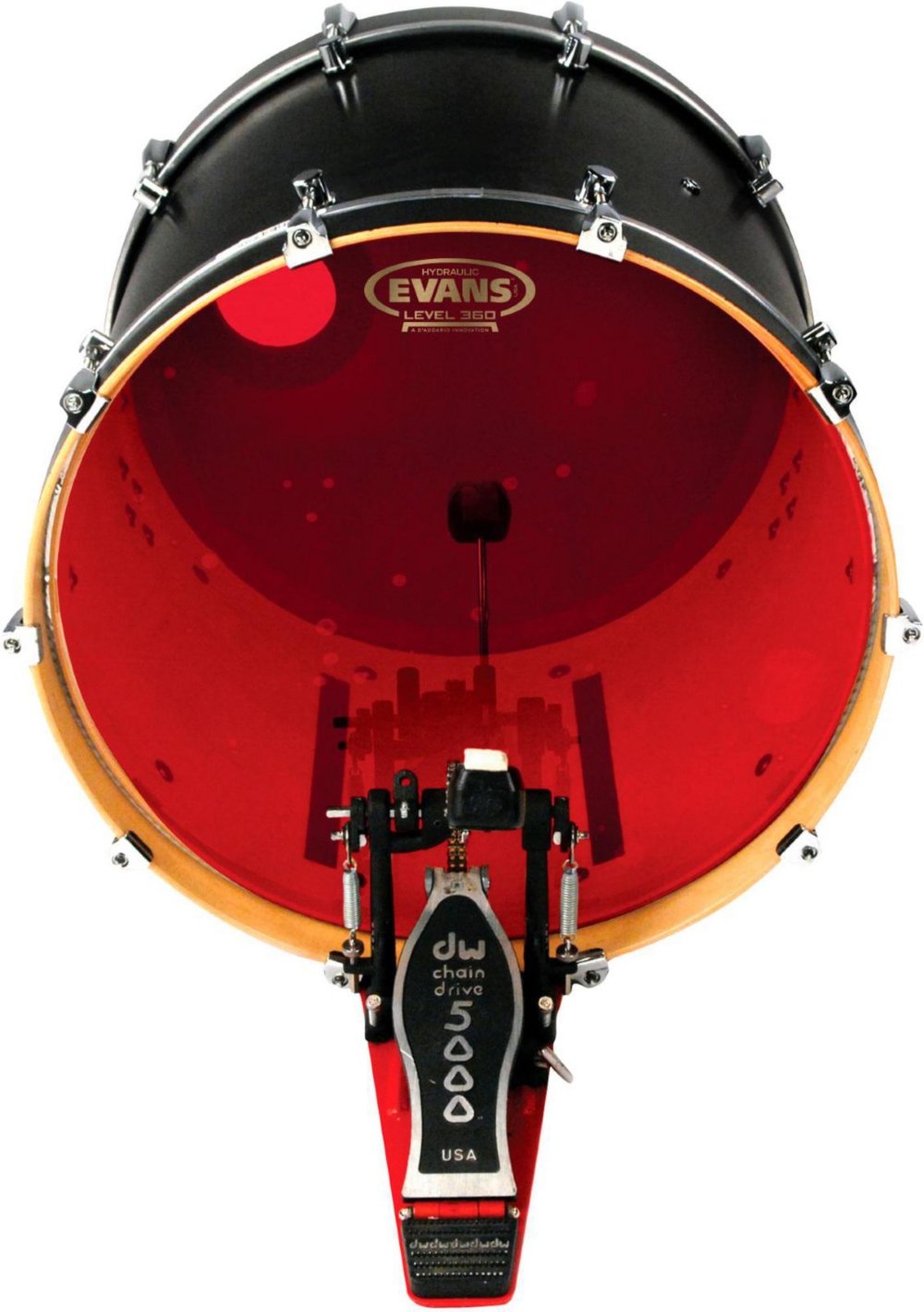 sam ash drum machine on Evans 20 Hydraulic Red Bass Drum Head Walmart Com Walmart Com