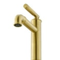 thumbnail image 6 of Avallon Single Hole, Single-Handle Sleek, Bathroom Faucet in Brushed Gold, 6 of 11