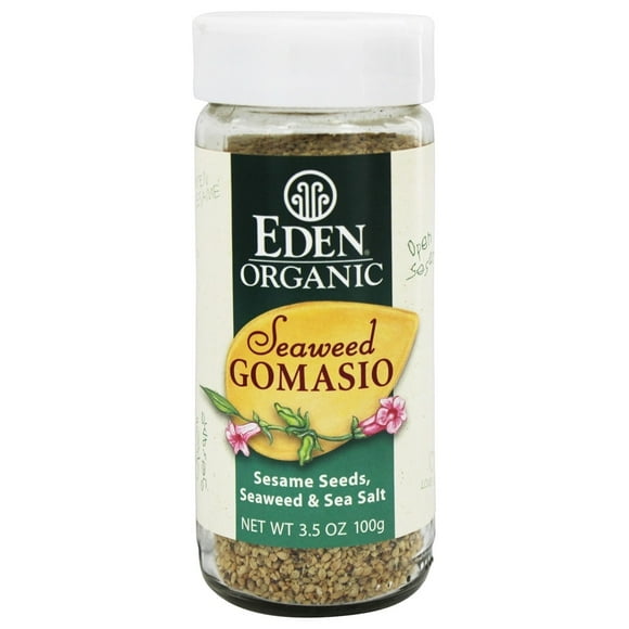 Eden Foods - Organic Seaweed Gomasio Sesame Seeds, Seaweed & Sea Salt - 3.5 oz.