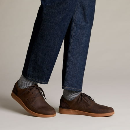 

Clarks Mens Oakland Craft Leather Shoes