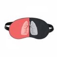 thumbnail image 1 of Logo Lung Comparison Sleep Eye Shield Soft Night Blindfold Shade Cover, 1 of 4