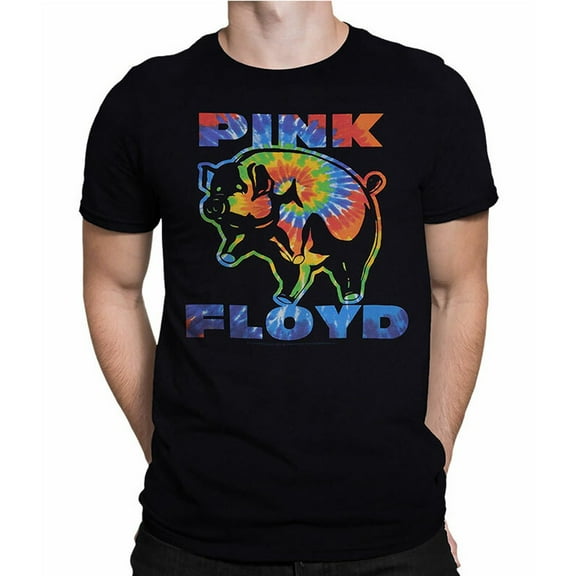 Pink Floyd Men's Psychedelic Pig Adult Short Sleeve T Shirt