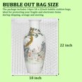 thumbnail image 4 of 14 Pack Clear Bubble Out Bag Pouches,18 x 22 inch Large Bubble Bag for Extra Protection,Double Walled Shockproof Bubble Cushioning Wrap Bag Pouches for Storage,Shipping,Moving,Packing Supplies, 4 of 4