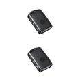 thumbnail image 4 of Funda de cuero para llave de coche Riwesomey desmontable para XC60 Gris, 4 of 6