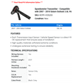 thumbnail image 2 of Speedometer Transmitter - Compatible with 2007 - 2010 Saturn Outlook 3.6L V6 2008 2009, 2 of 2