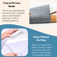 thumbnail image 7 of Extra-Large Cat Scratch Mat, Trimmable & Adhesive Cat Scratching Pad, Cat Wall Climbing Scratch Mat Furniture Couch Protection, 78.7"x15.8", 7 of 7
