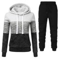 thumbnail image 1 of Puntoco, moda para mujer, abrigo informal deportivo con estampado, pantalones largos, suéter con capucha, tops, conjunto de pantalones, conjunto con capucha de manga larga, liquidación Puntoco Puntoco-3506, 1 of 2