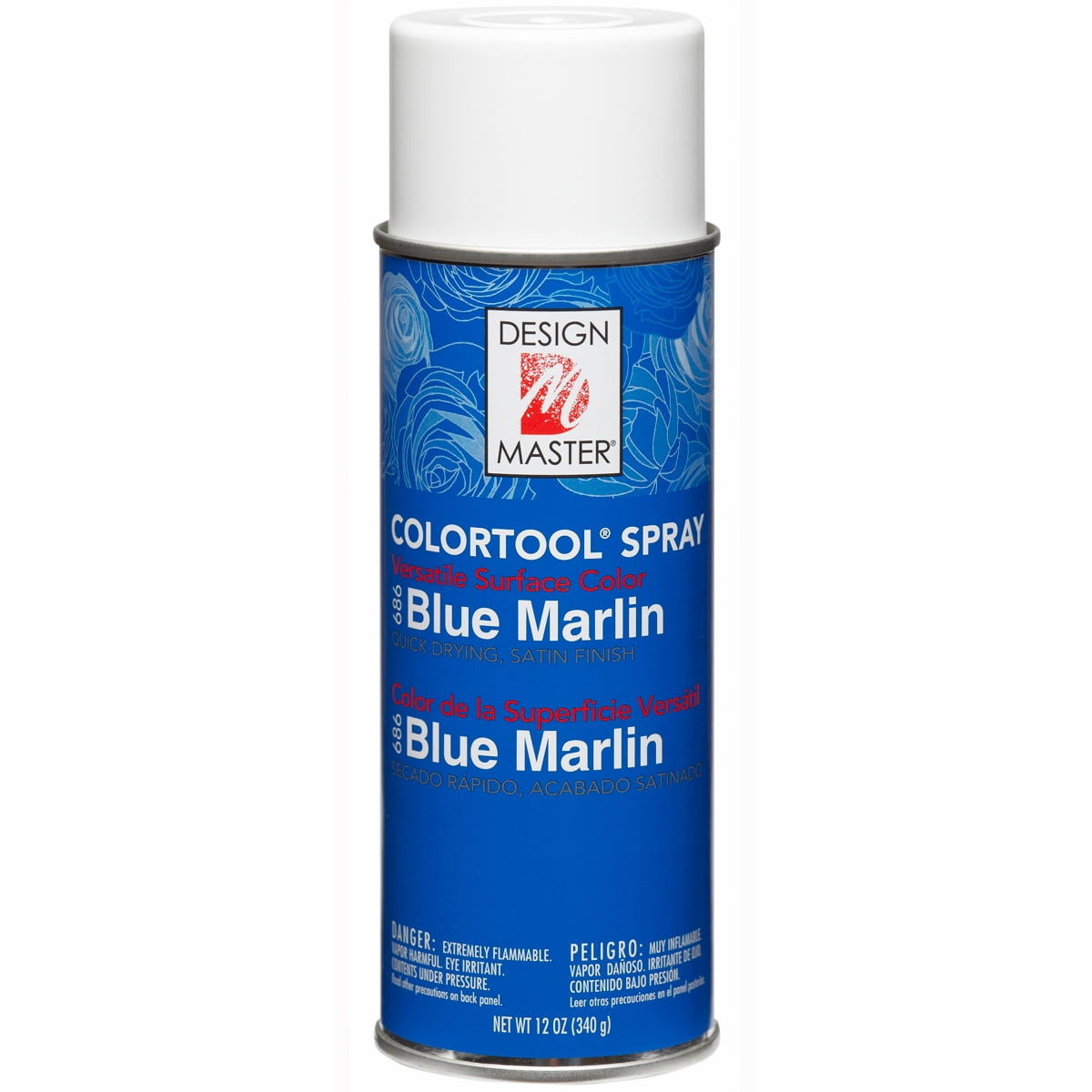 Design Master Colortool Spray Paint 12ozBlue Marlin