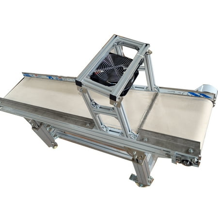 Series Cooling Fan Assembly TechTongda 110V Heat Resistant Canvas Conveyor Belt Assembly line +Cooling Fan Multipurpose(#230137) ()
