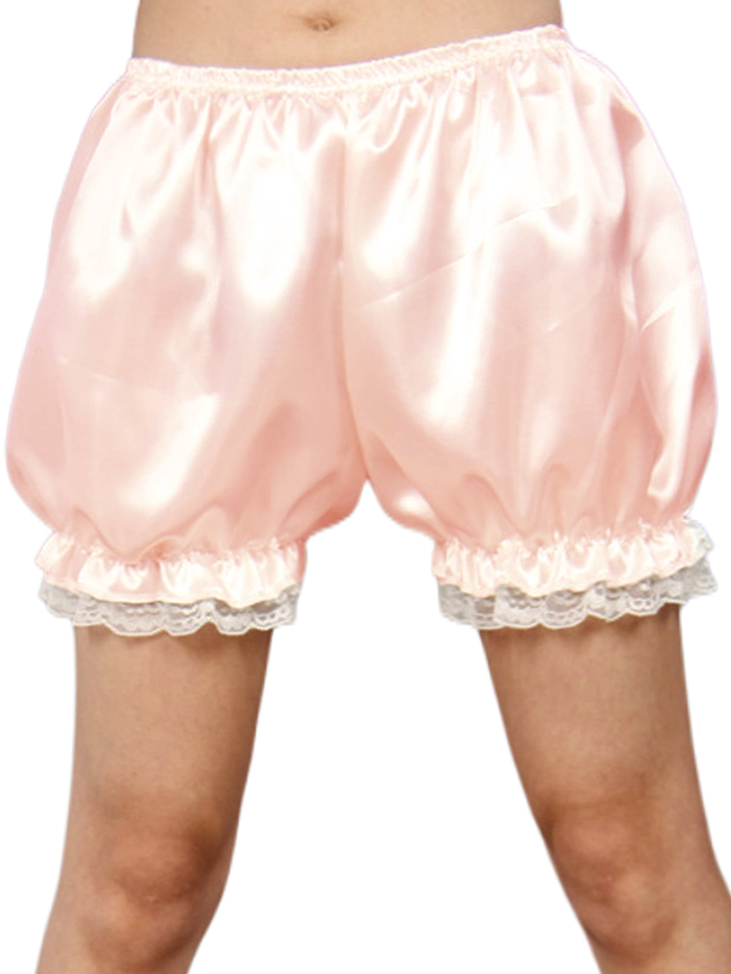 FOCUSNORM Women's Satin Lace Trim 