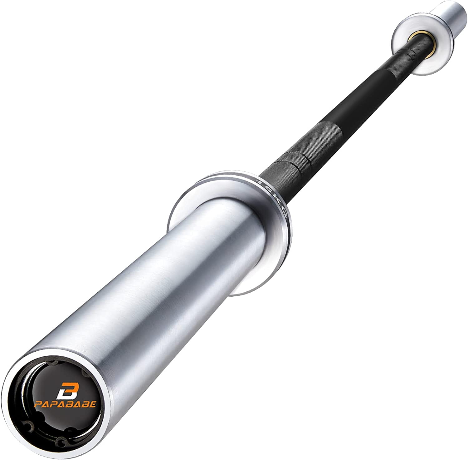 PAPABABE Olympic Bar, Capacity barbell Weightlifting Bar 2 Inch Barbell