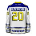 thumbnail image 2 of Christmas North Pole Nutcrackers 1.0 Holiday Hockey Jersey, 2 of 5