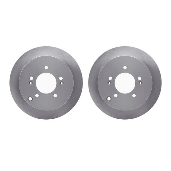 Dynamic Friction Company Rear Brake Rotors 6002-03042