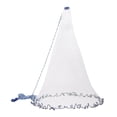 thumbnail image 2 of koolsoo Équipement de Filet de Lancer Filet en Nylon pour Appâts d'Eau Salée Diagonale 300cm, 2 of 9