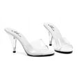thumbnail image 3 of 405-Vanity, 4" Heel Clear Mule Shoes, 3 of 3