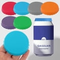 thumbnail image 5 of 6pcs No Spill Silicone Soda Can Lids Soda Juice Beverage Beer Fits Standard Soda Cans Protector6417242423278, 5 of 5