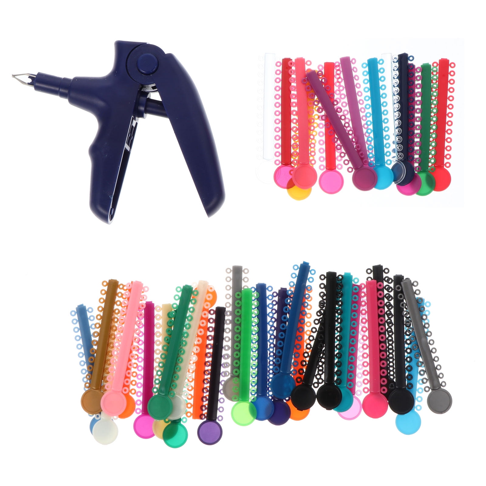 1 Set Dental Ligature Tool Set Orthodontics Ligation Shooter Ligation Rings