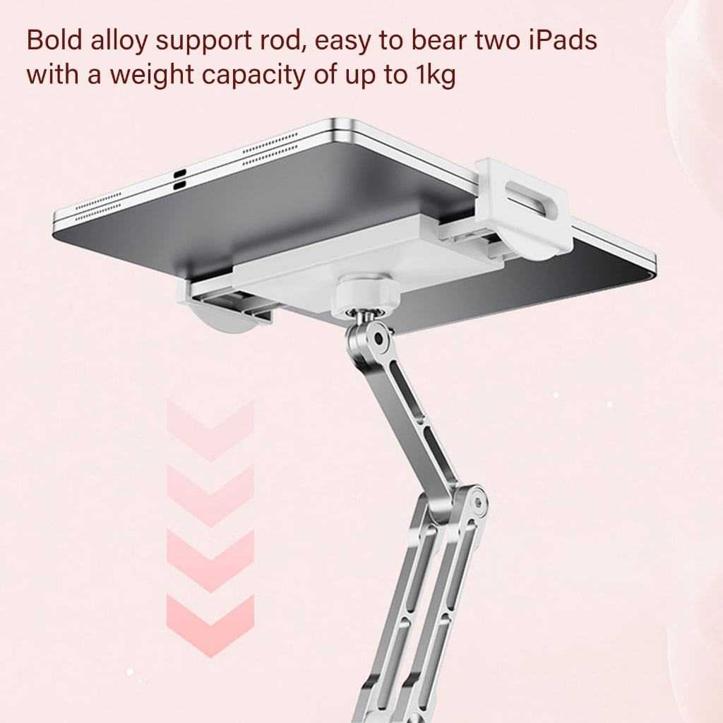 Pillow Stand Holder for Tablet with Two Snacks Bowl Tablet Stand Pillow for Reading in Bed for Tablet Phone Accessories