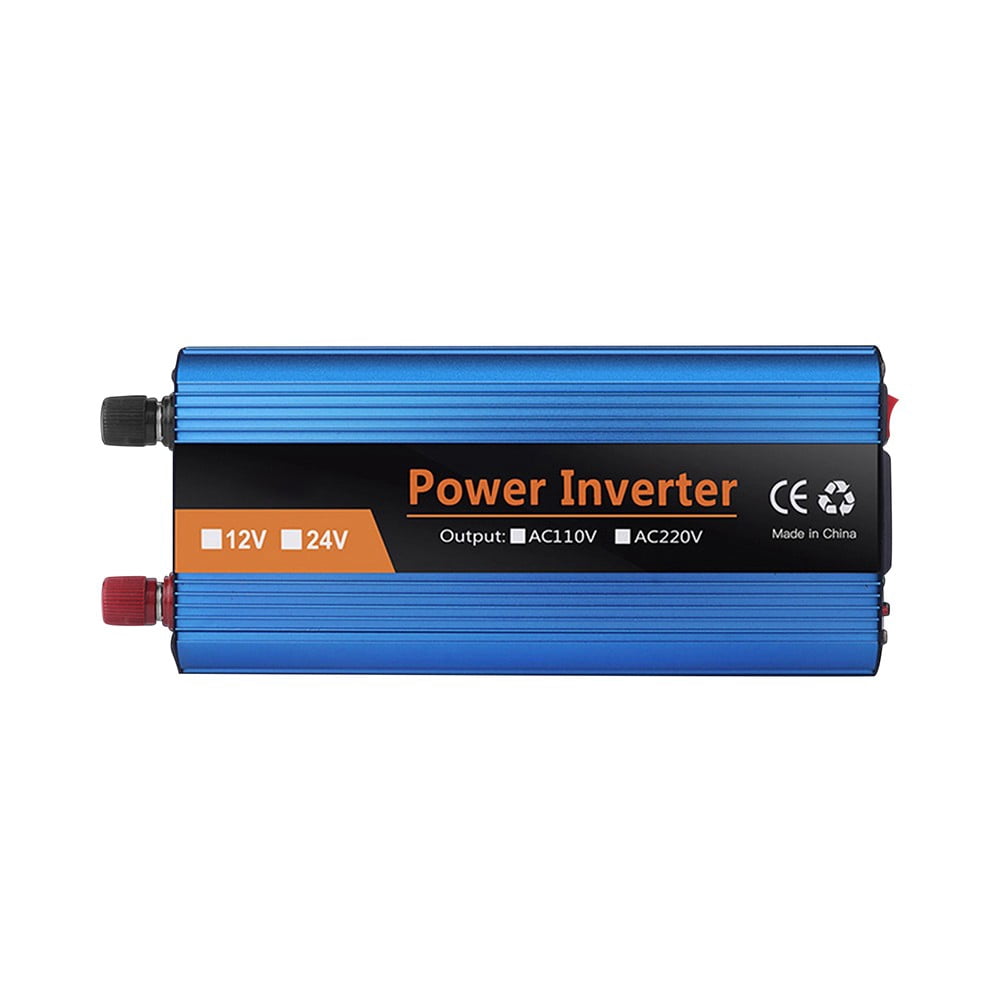 POMOI11 WMY-240129625 2000-Watt Continuous Pure Sine Wave Power Inverter, 2 AC Sockets for Car