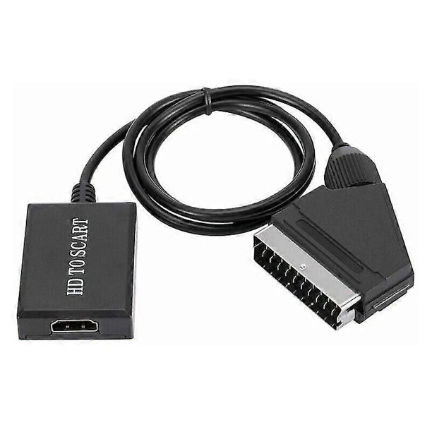hdmi to scart converter hd 1080p o video adapter for hdmi to scart Sky Box Stb