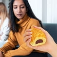 thumbnail image 6 of Rirozkan Squishies Sensory Stress Toys, Slow Rising Soft Fidget, Simulation Cream Puff Bread, Stress Relief Squeeze for Anxiety, 6 of 6