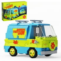 Scoobys Doo the Mysterty Machine Building Block Set Bus Car Play Vehicle Set Gift Toys for Kids Boys 6  Years