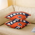 thumbnail image 3 of Sports Throw Pillow Cover 20x20 Inch, Football Pillow Cover for Kids Teens Adult, Orange Blue Rugby Cushion Cover, American Football Reversible Decorative Pillow Cover, 3 of 5